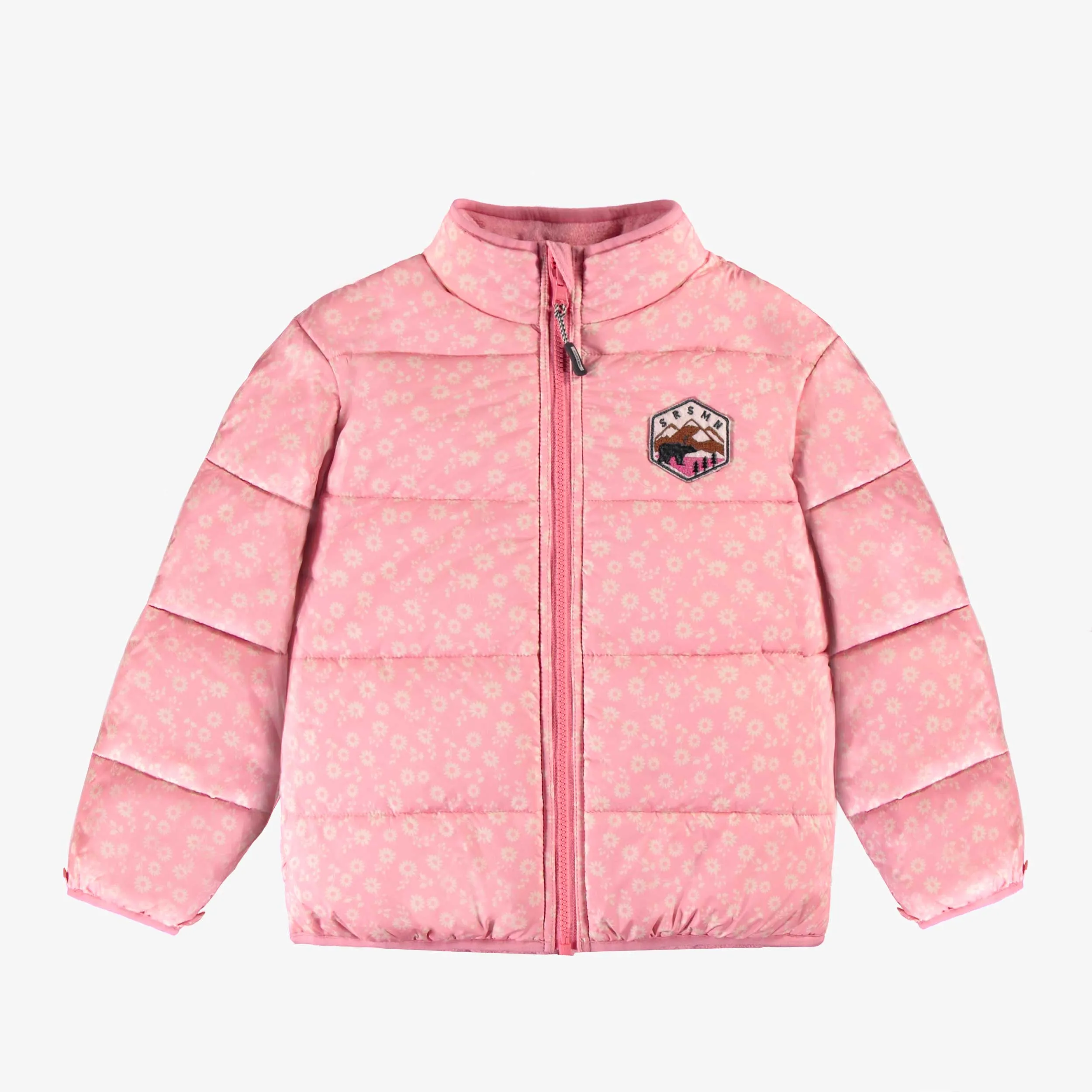 Habit de neige 3 en 1 fuchsia, rose et bleu denim, enfant || 3-in-1 snowsuit fuchsia, pink and denim blue, child