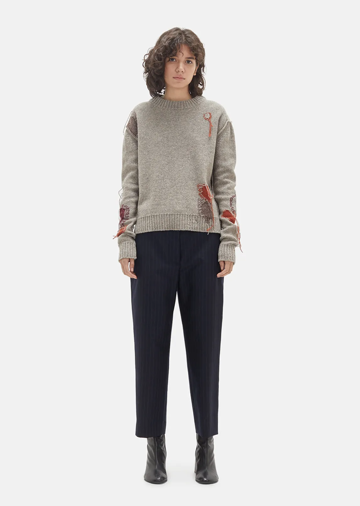 Leniz Wool Knit Sweater