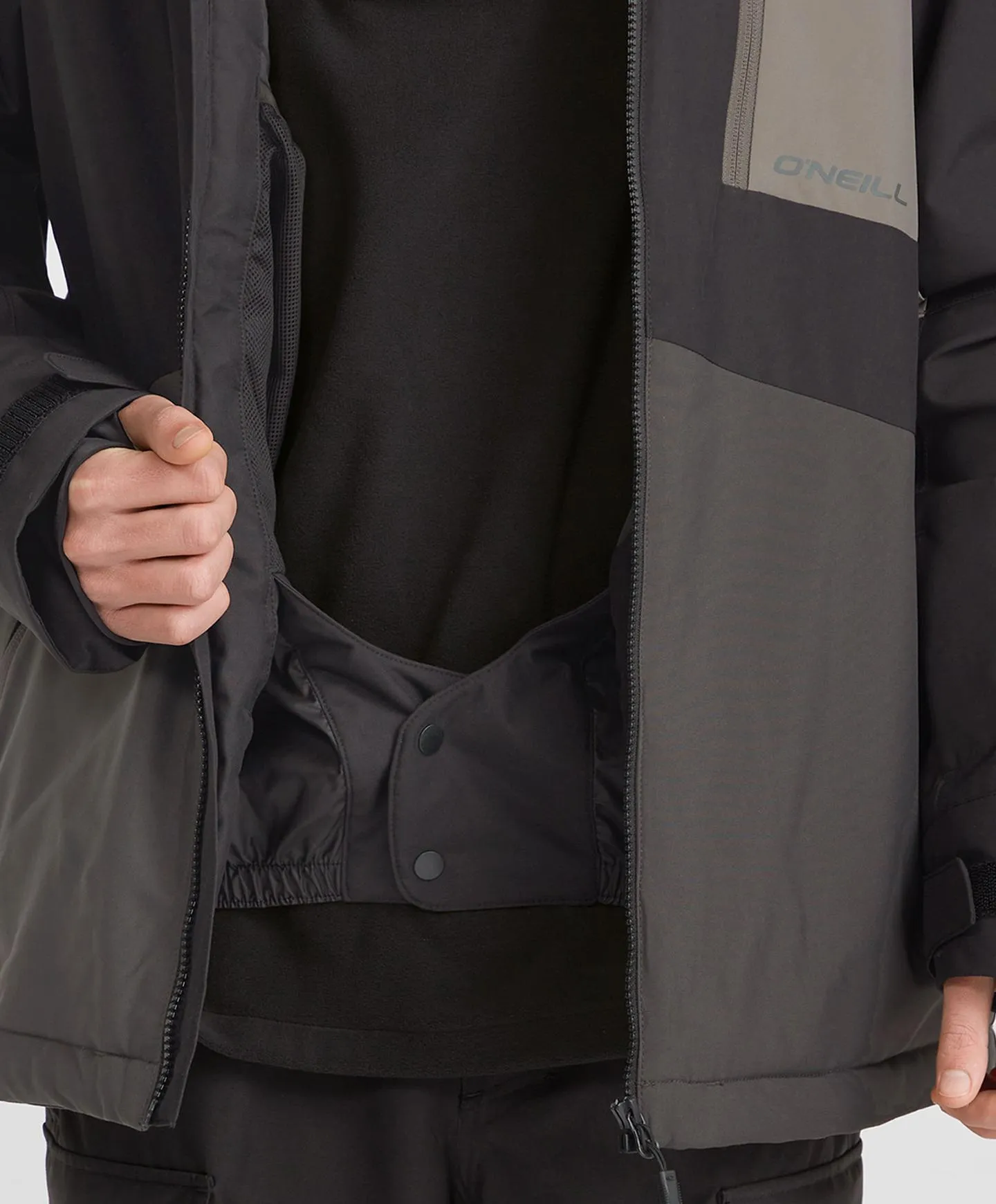 Men's Hammer Block Snow Jacket - Black Out