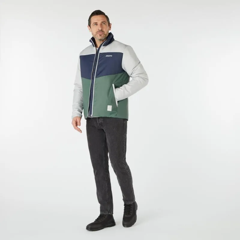 Musto 64 Primaloft Mens Jacket - Duck Green/Platinum