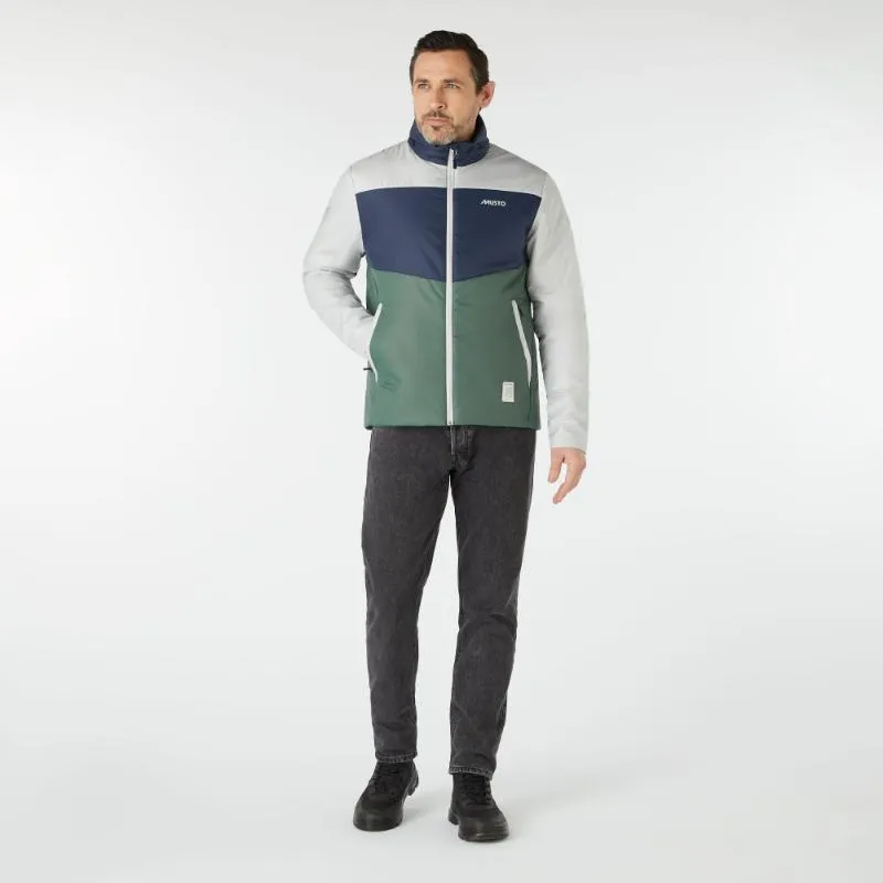 Musto 64 Primaloft Mens Jacket - Duck Green/Platinum