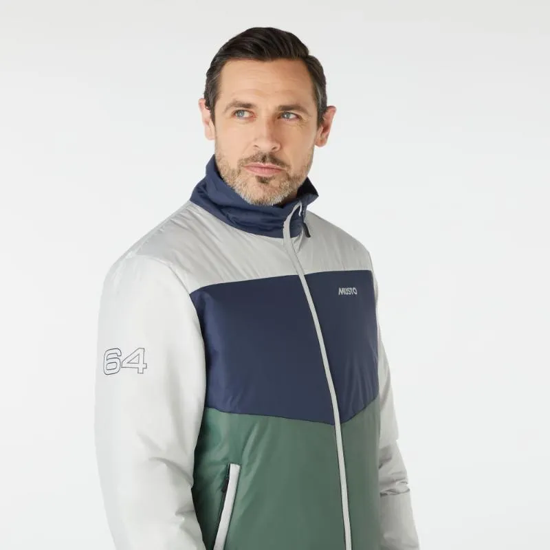 Musto 64 Primaloft Mens Jacket - Duck Green/Platinum