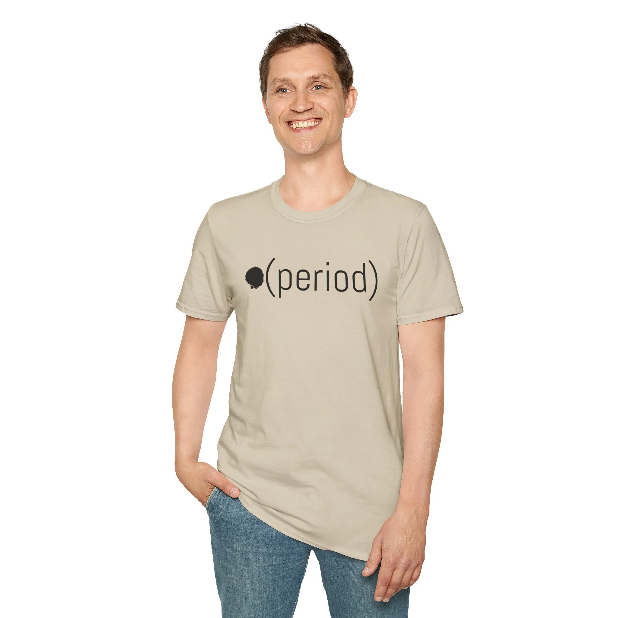 .Period meme slang humor Unisex Softstyle T-Shirt