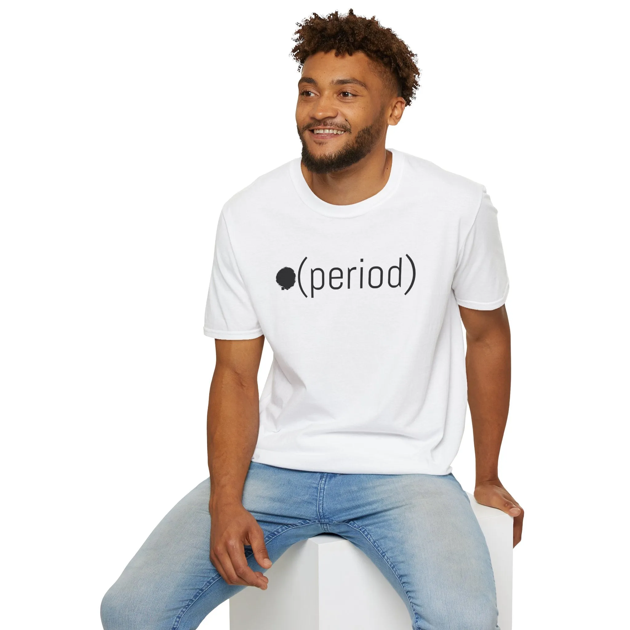 .Period meme slang humor Unisex Softstyle T-Shirt