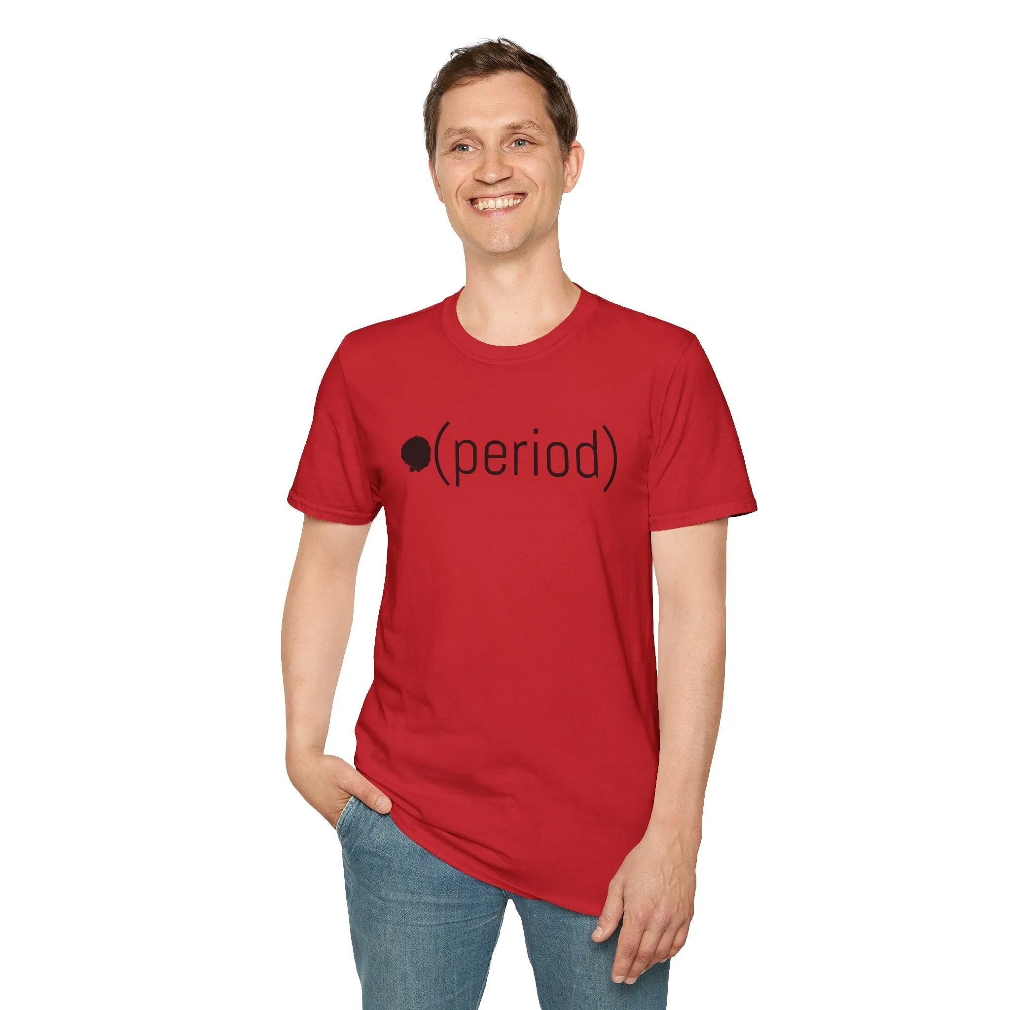 .Period meme slang humor Unisex Softstyle T-Shirt