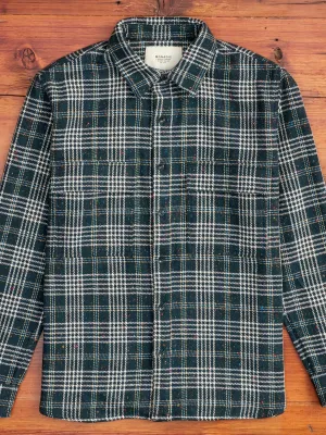 Phelps Flannel Shirt in Emerald