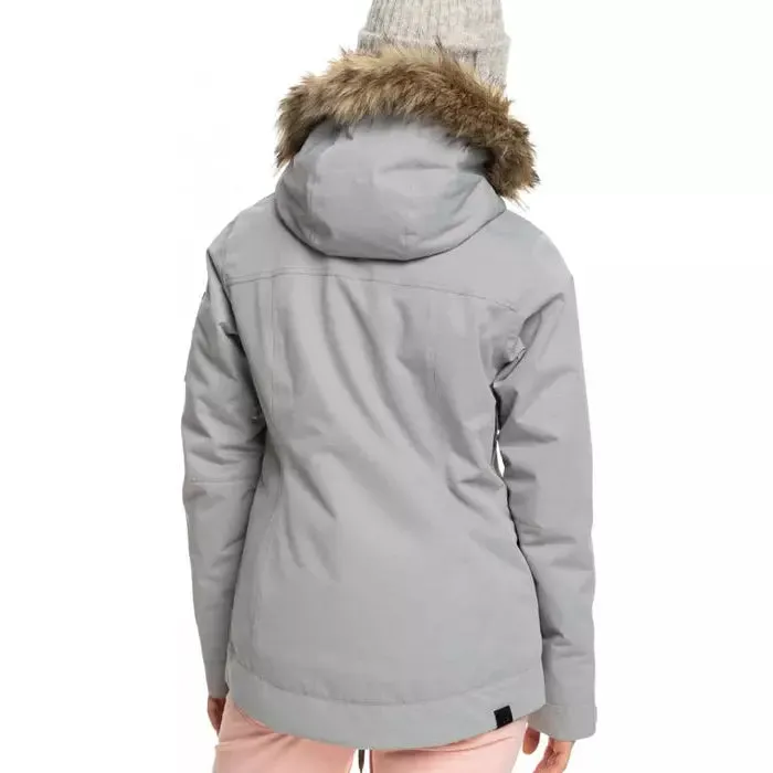 Roxy Meade Womens Snow Jacket - Heather Grey (SJEH)