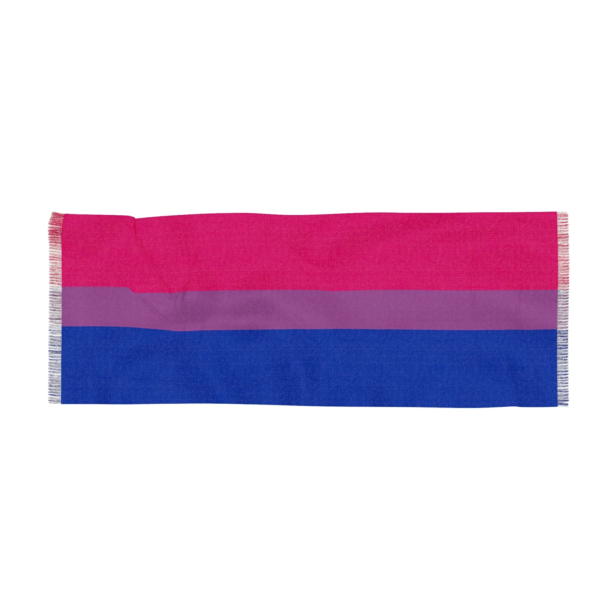 SHAVA CO Bisexual Flag Light Scarf