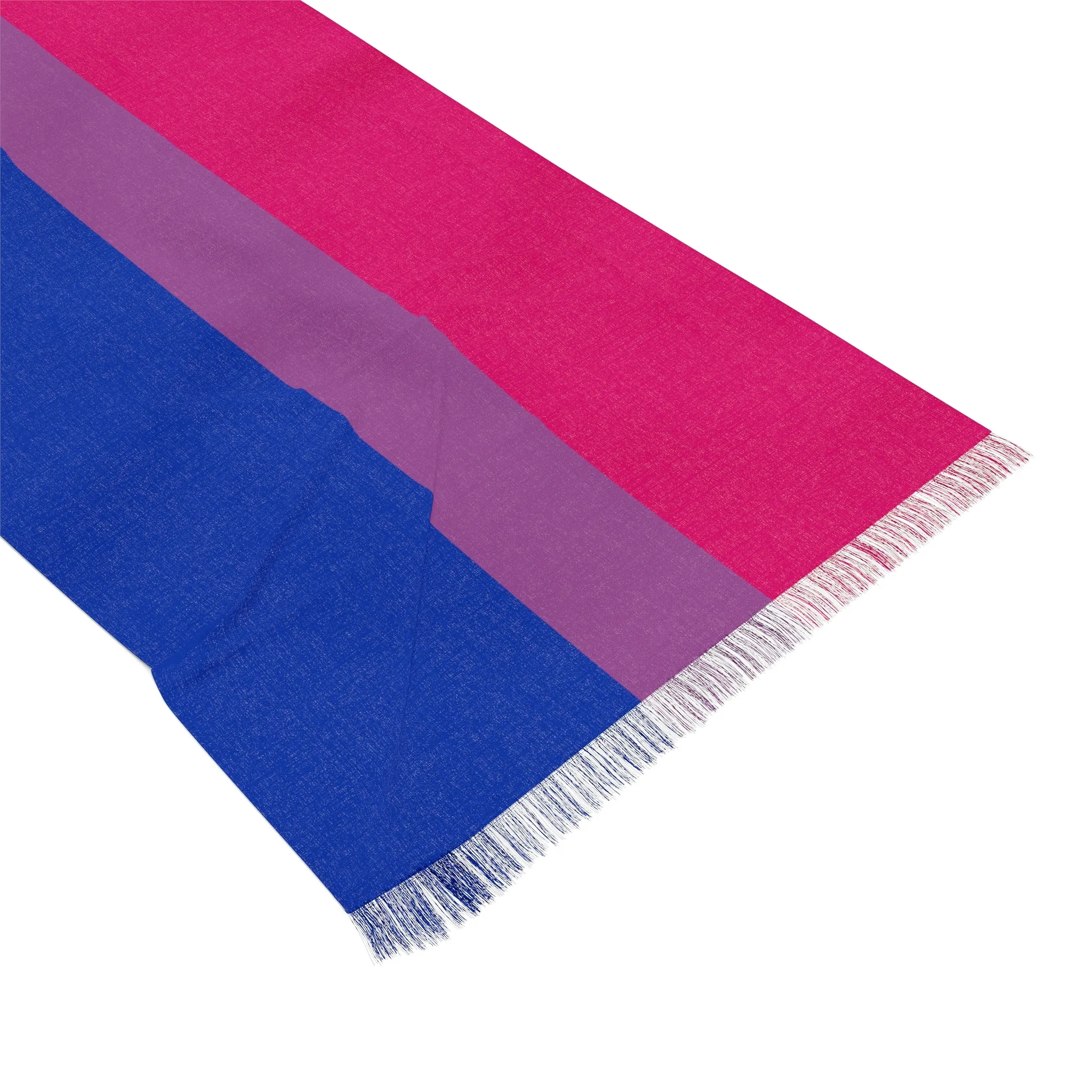 SHAVA CO Bisexual Flag Light Scarf