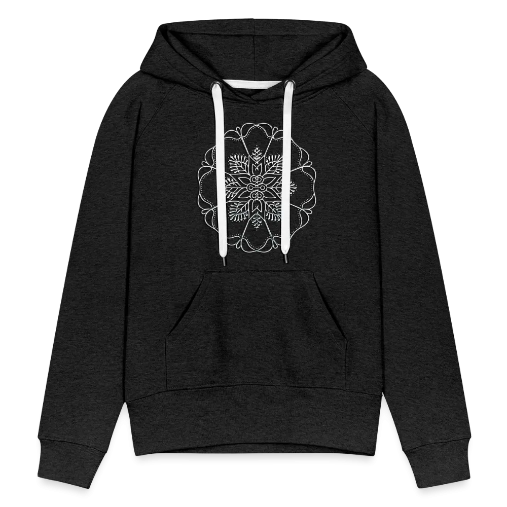 Silver Flor 1 Women’s Premium Hoodie