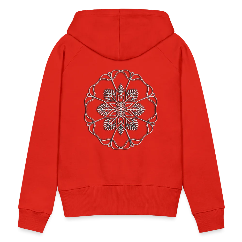 Silver Flor 1 Women’s Premium Hoodie