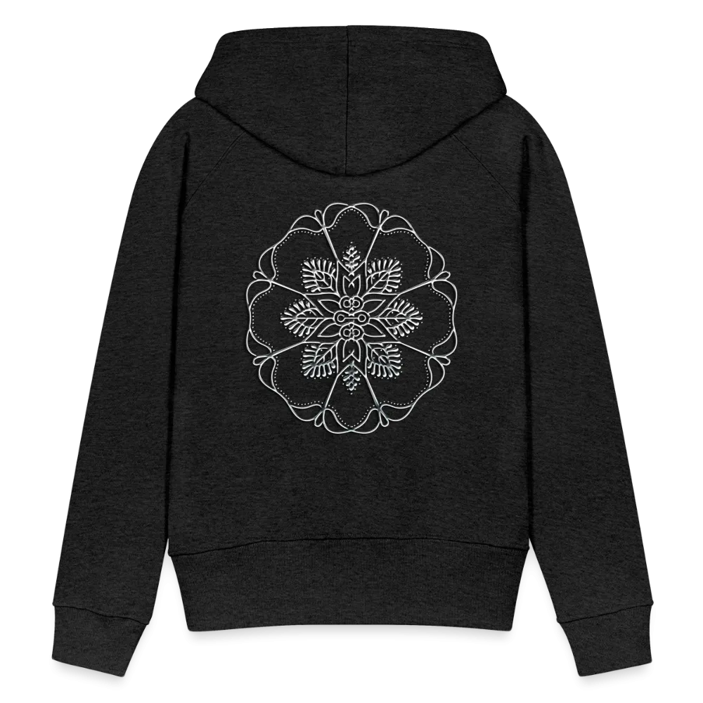 Silver Flor 1 Women’s Premium Hoodie