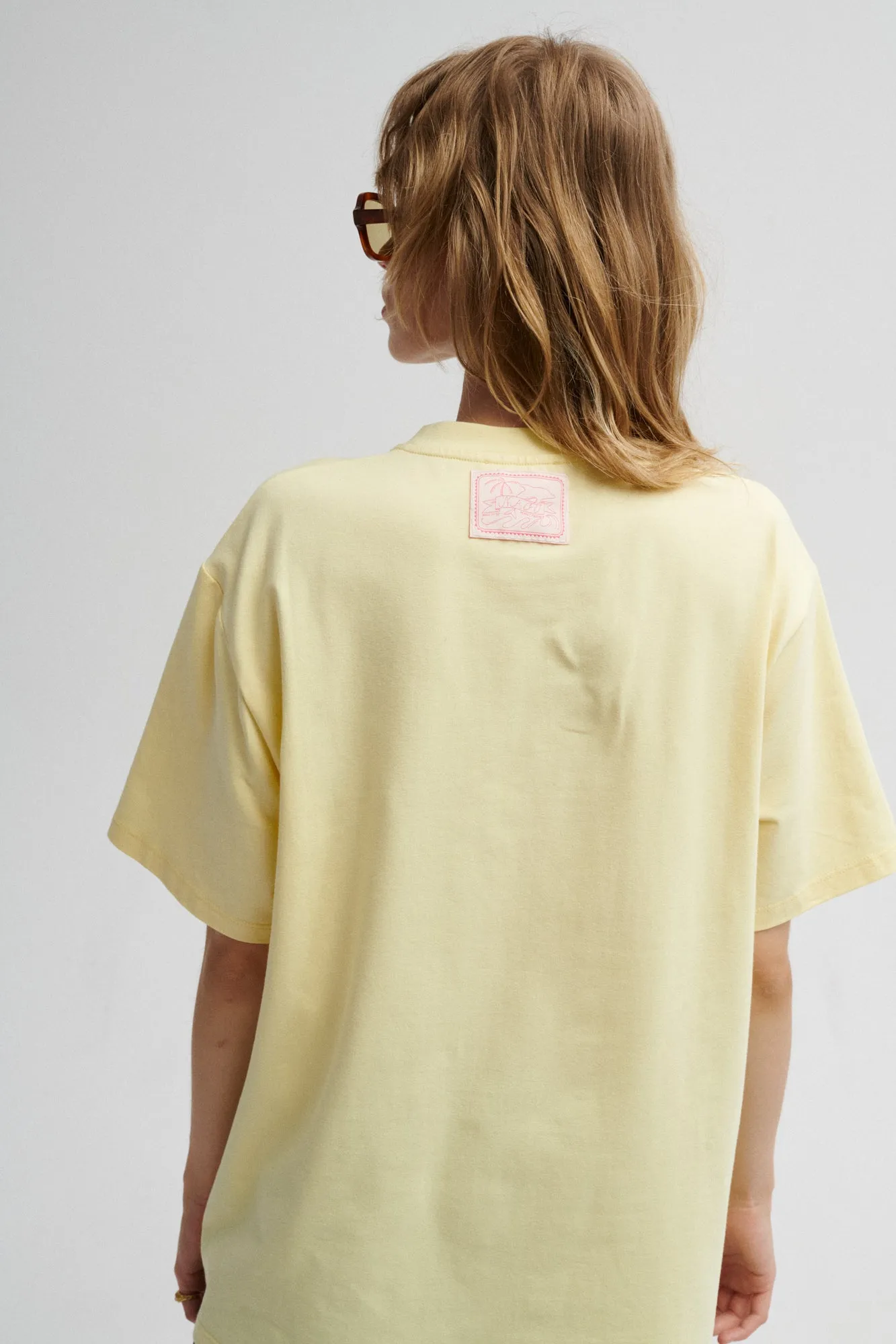 T-shirt in fine cotton / 13 / 28 / butter yellow