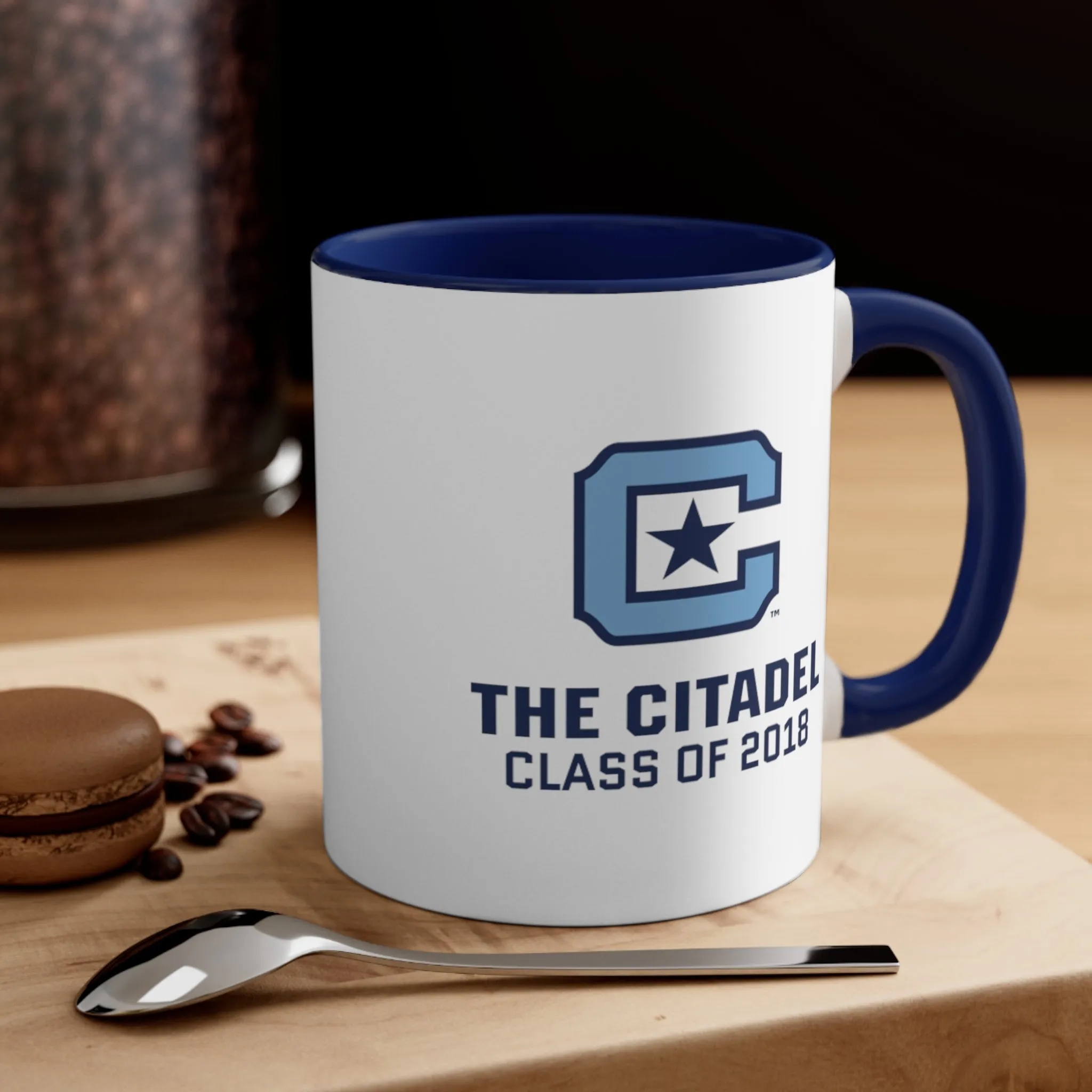 The Citadel, Class of 2018, Block C, Accent Coffee Mug, 11oz