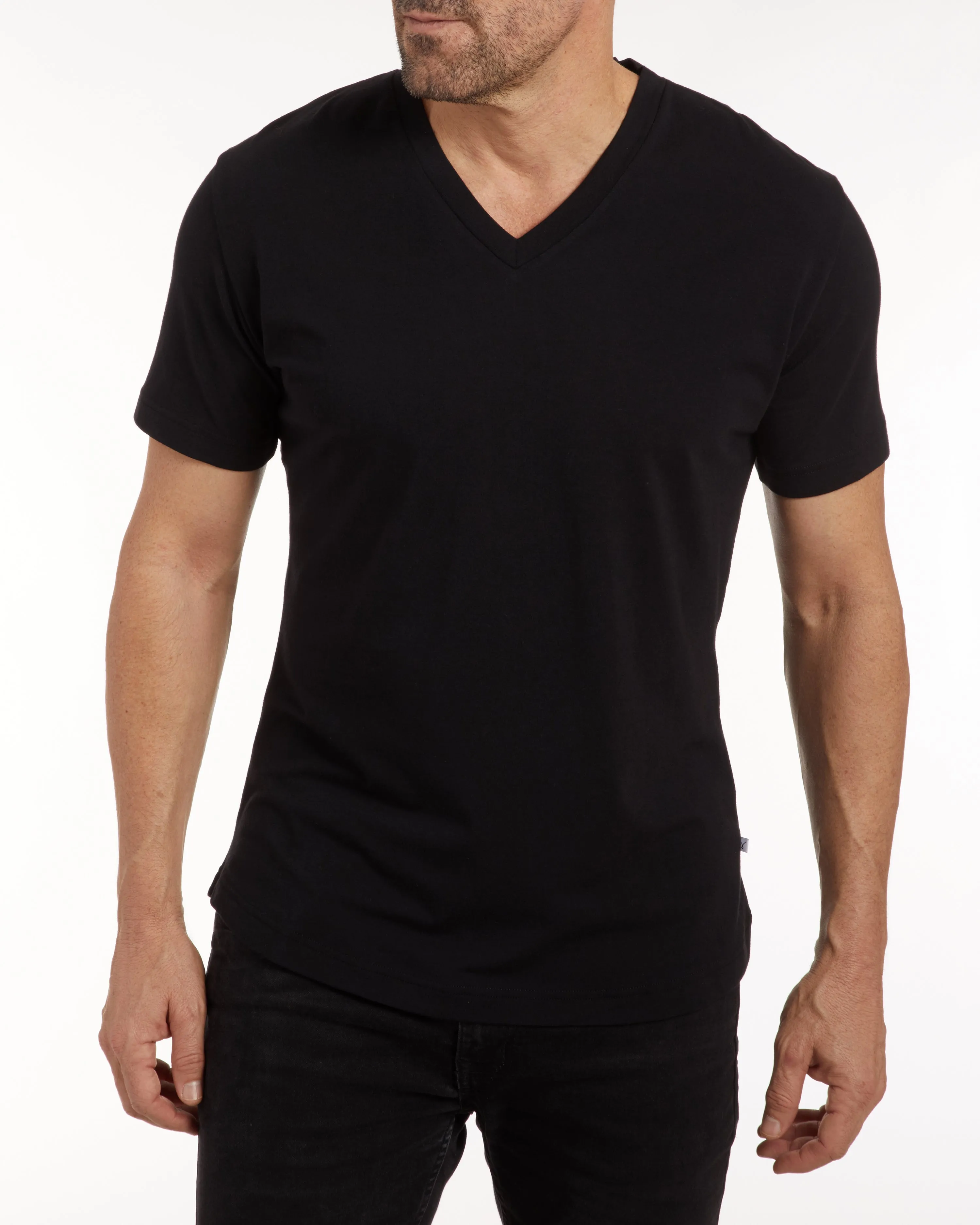 V-Neck T-shirt in Tedra™