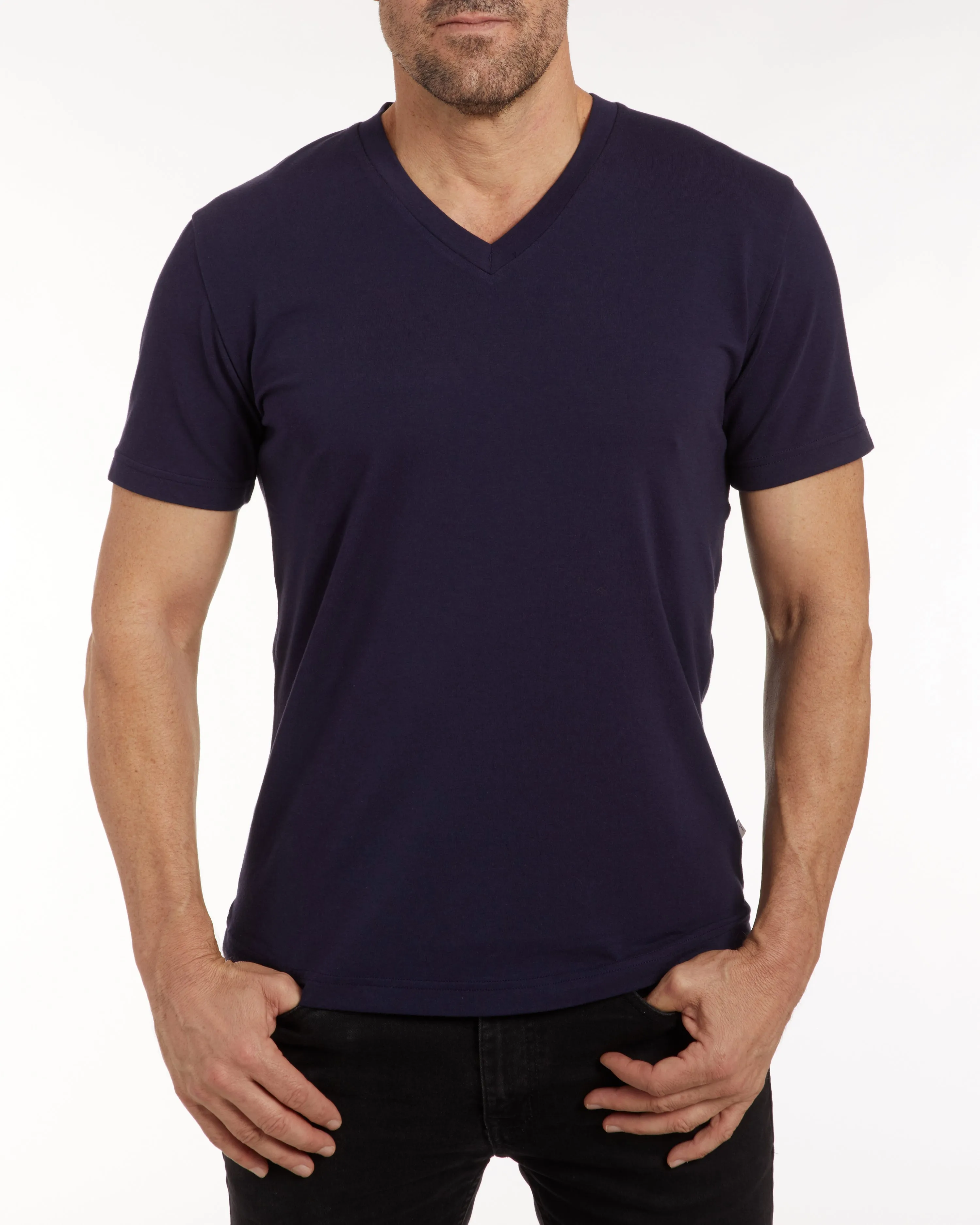 V-Neck T-shirt in Tedra™