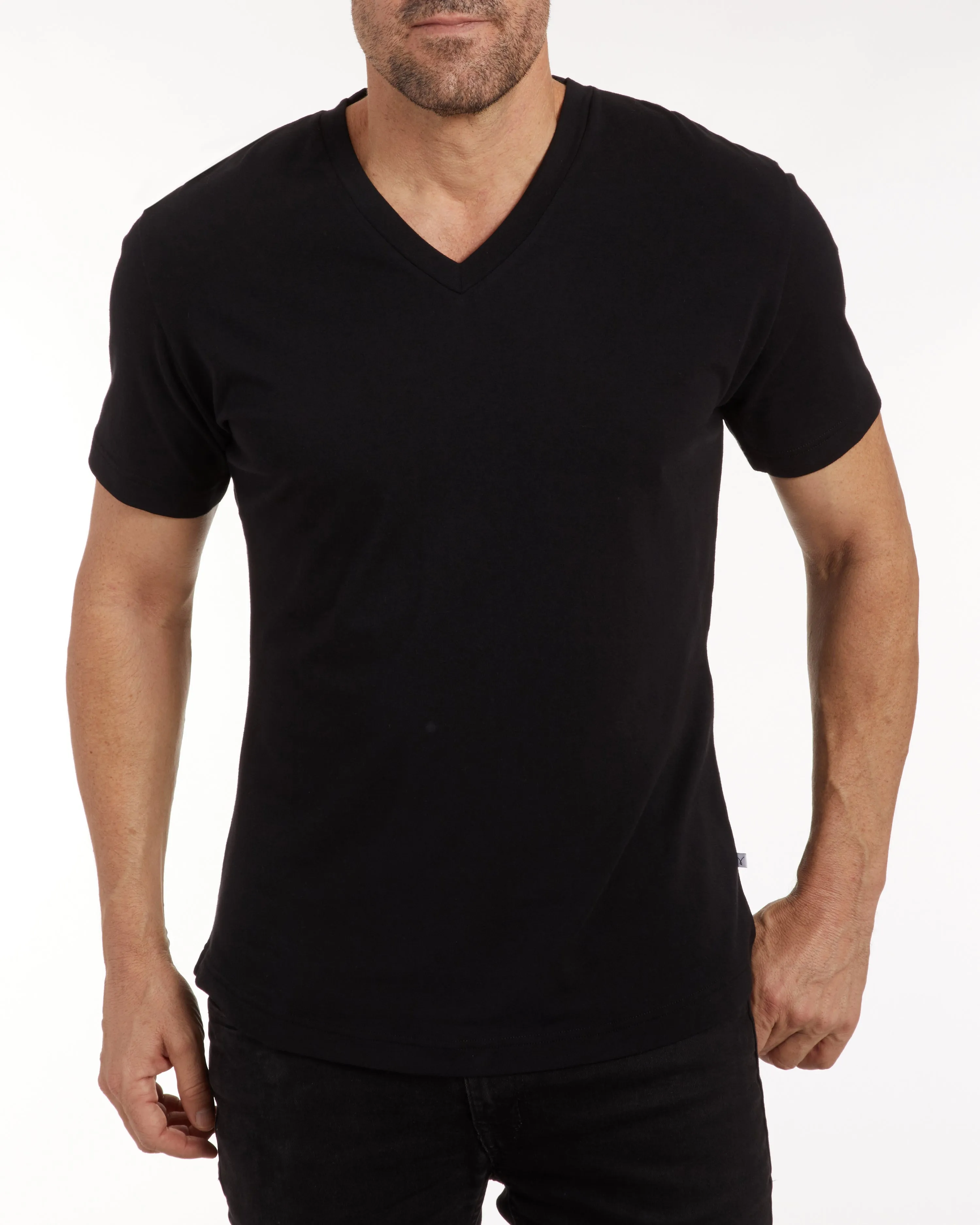 V-Neck T-shirt in Tedra™