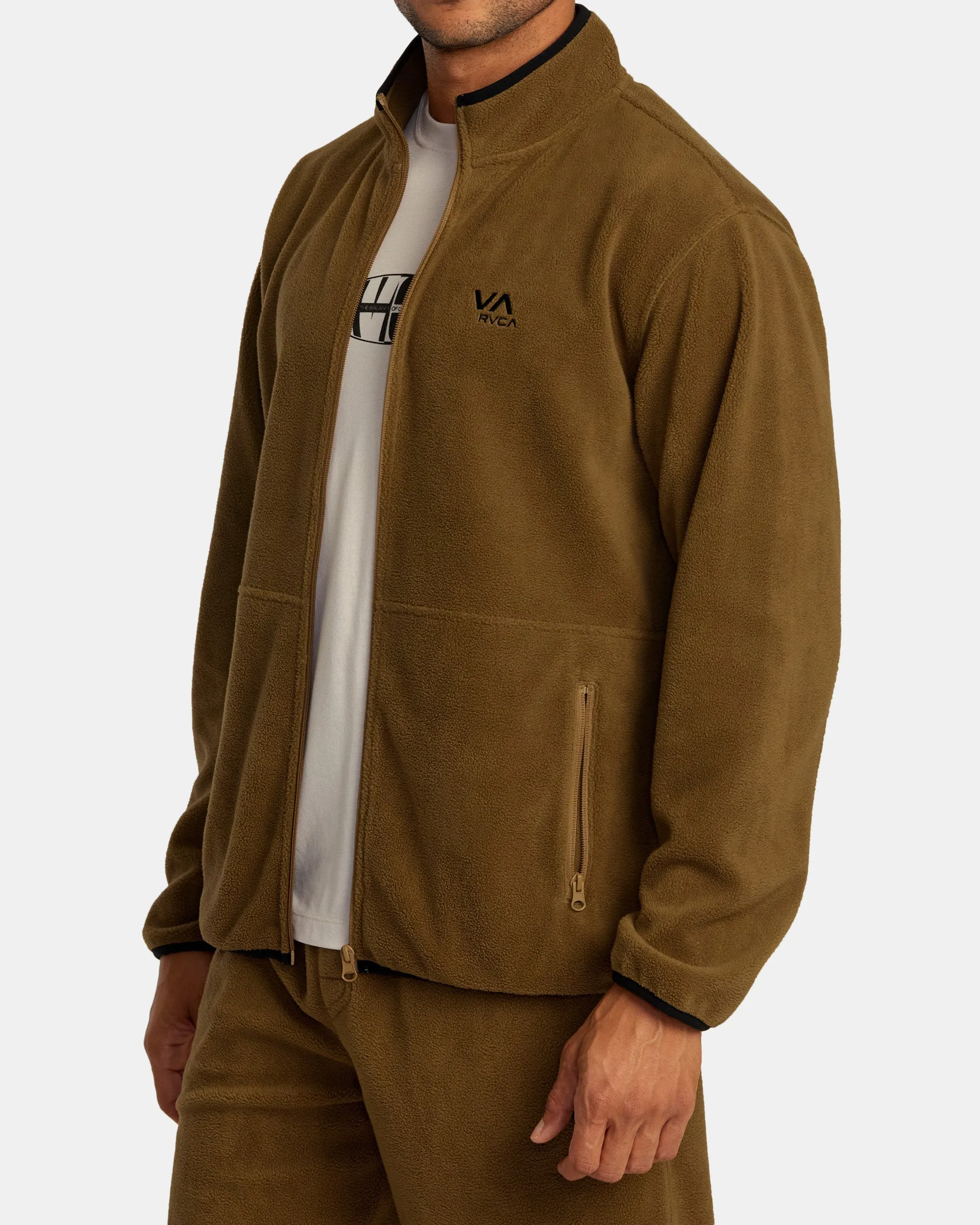 Va Essential Micro Fleece - Camel